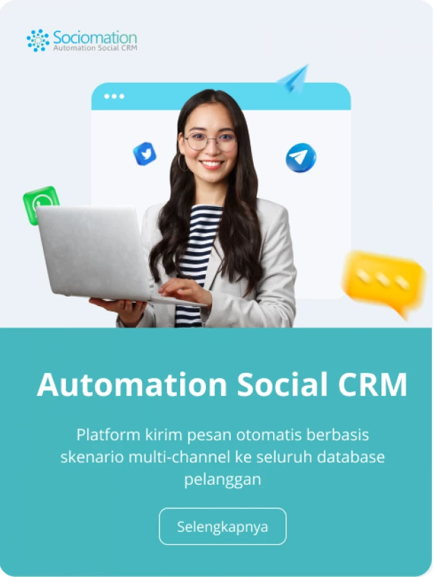 product card  Automation Social CRM